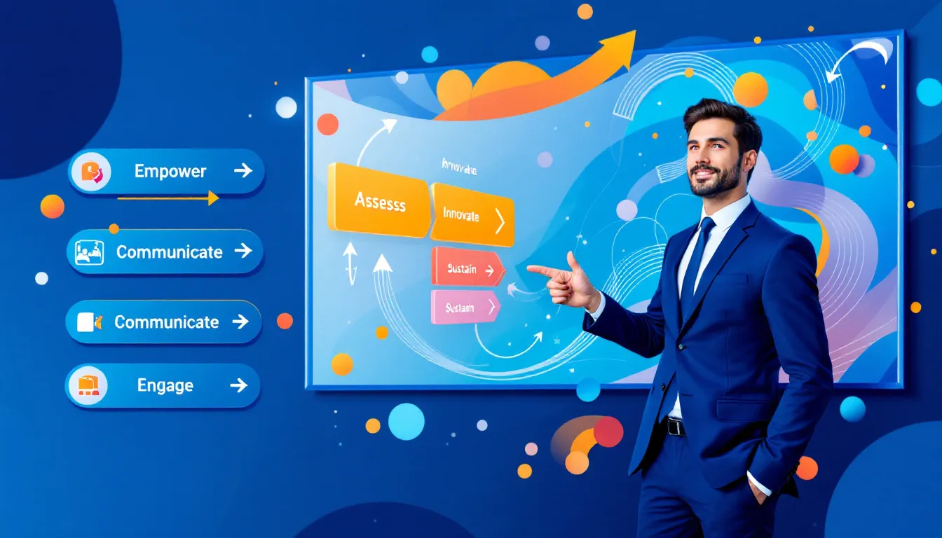 A professional exploring career options in change management.