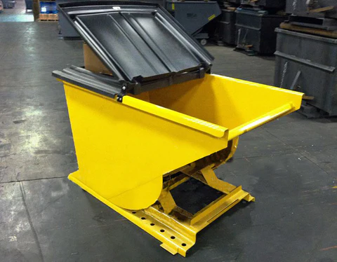 Accessories and add-ons for warehouse hoppers