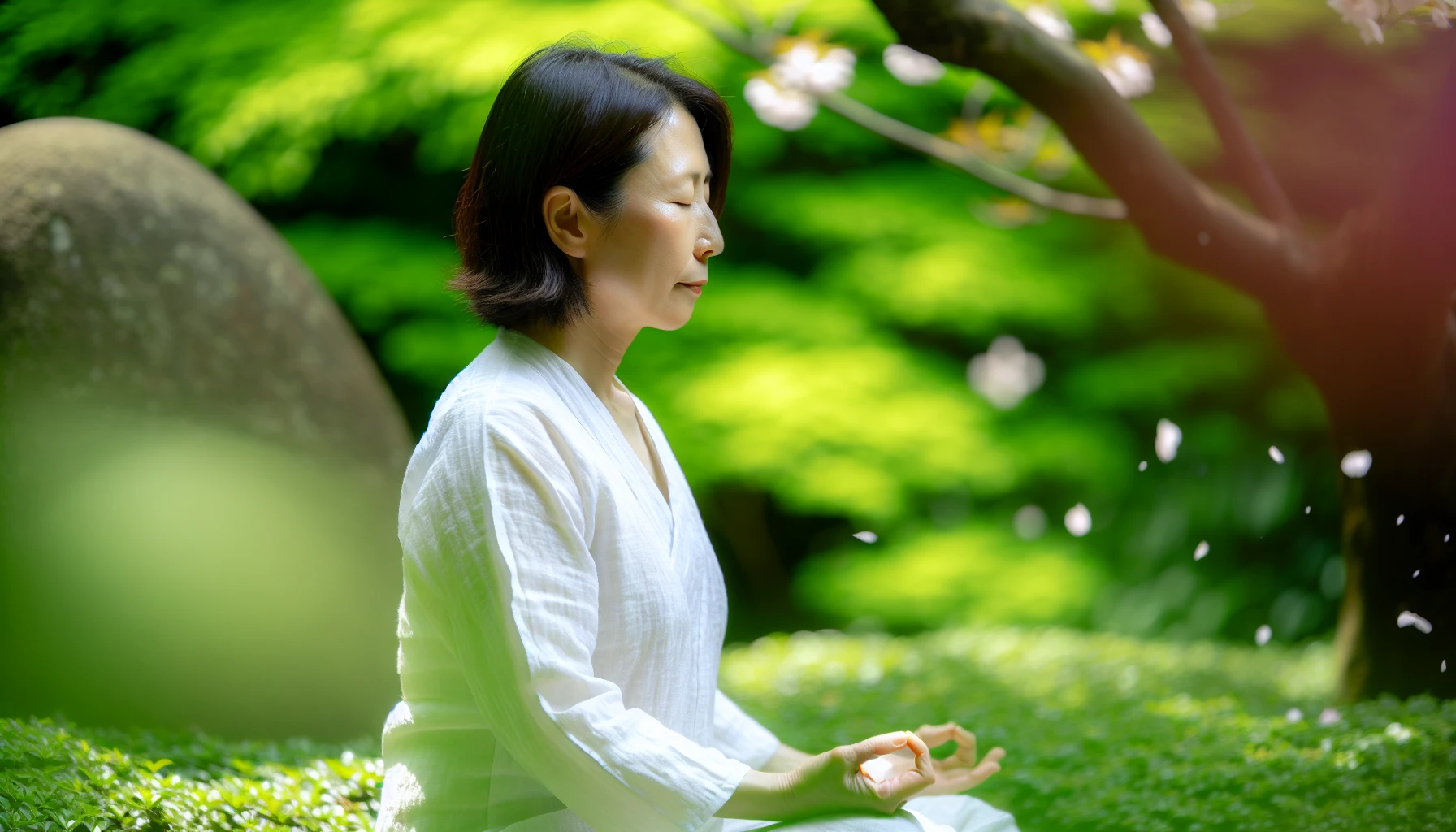 Relaxation through breath meditation