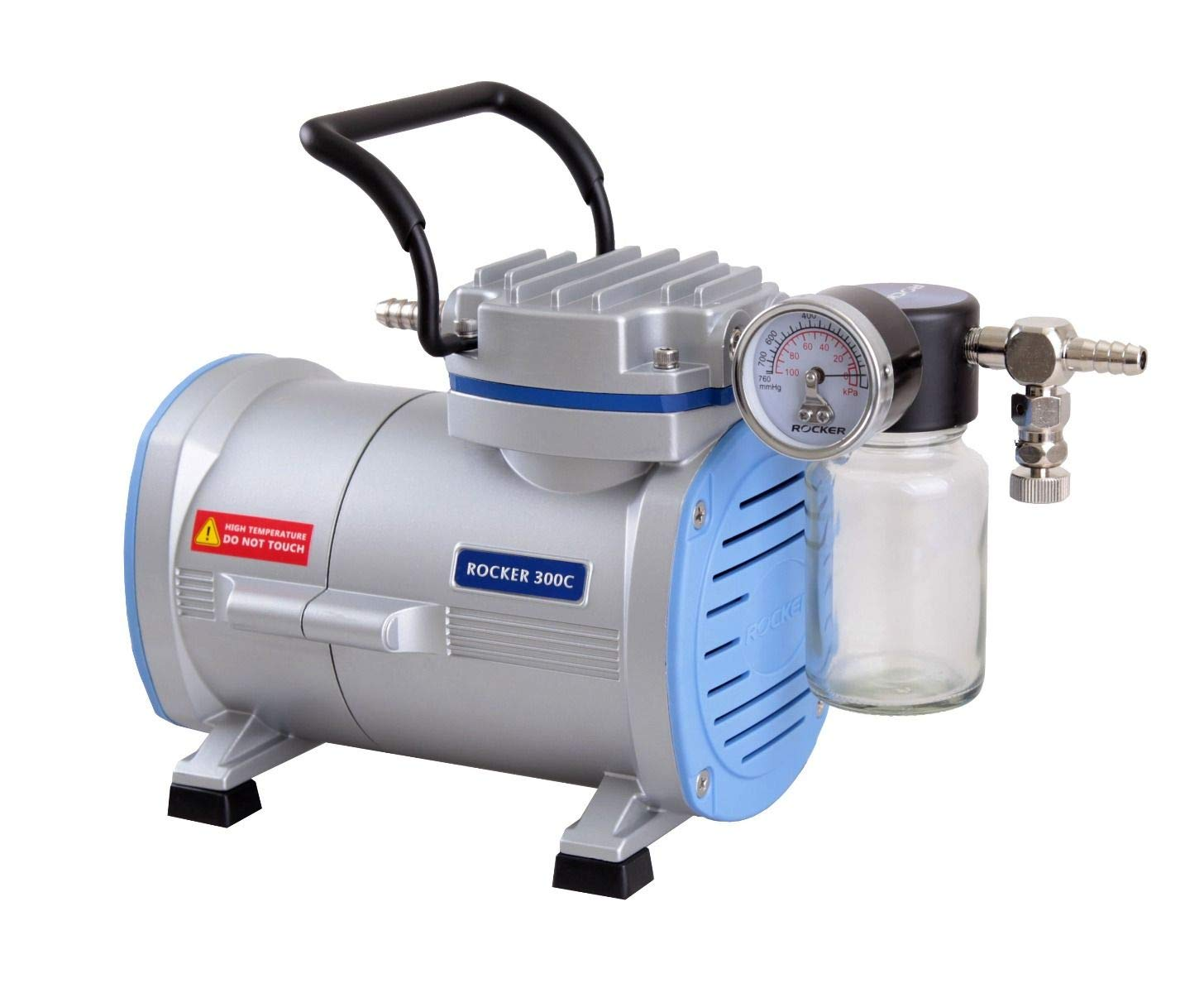 A picture of a lab vacuum pump with a chemical resistant diaphragm pump
