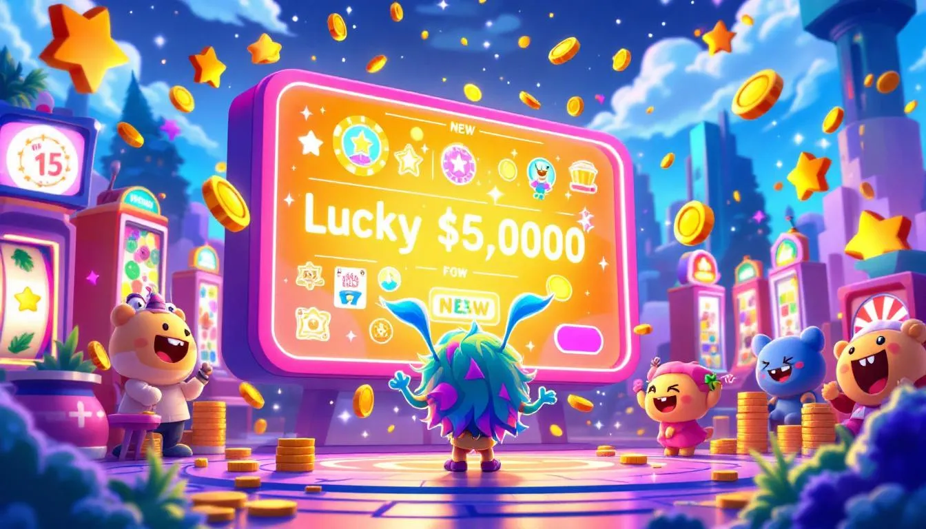 A new player signing up for a Lucky Star Casino account.