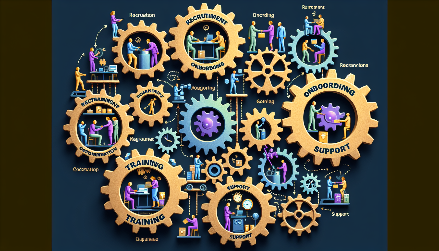 Illustration of implementing a channel sales program