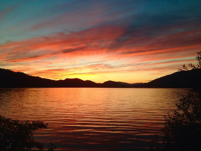 lake, sunset, whitefish, property with low taxes, investment property, real estate property, property investing