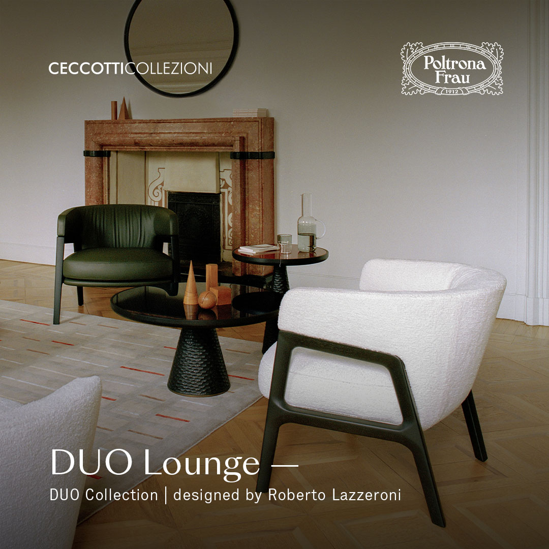 Ceccotti Collezioni DUO Lounge by Poltrona Frau