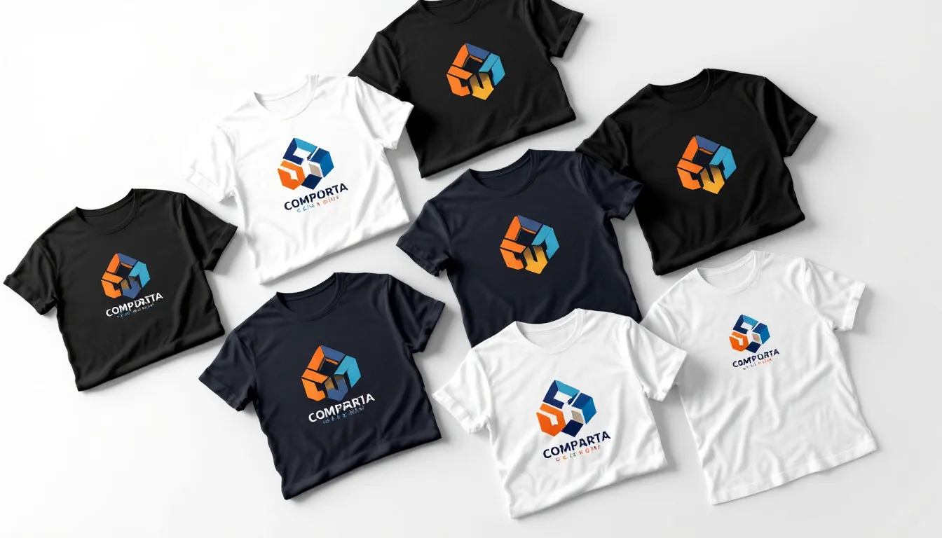 Personalizacja koszulek z logo firmy.