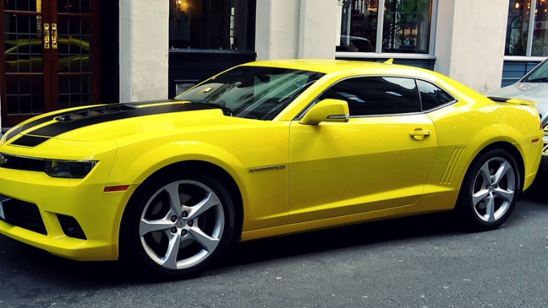 A luxury car with colored PPF good option for car enthusiasts