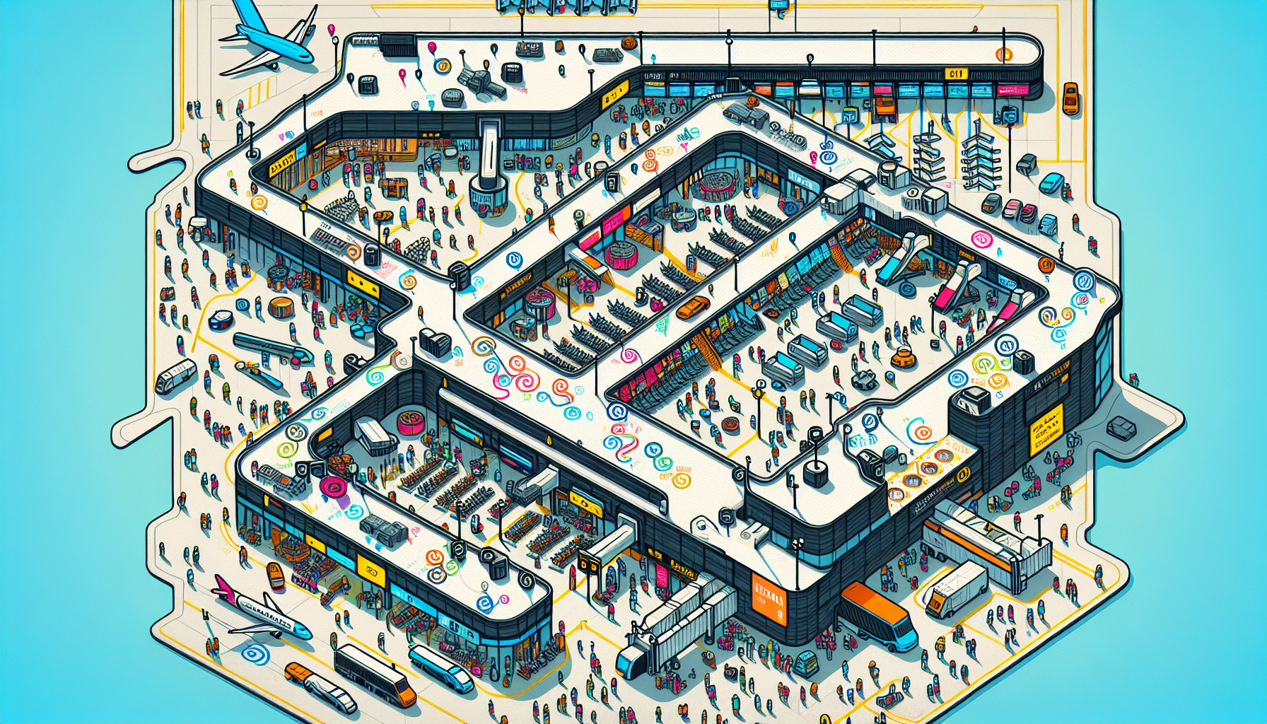 JFK Airport Terminal 8 map