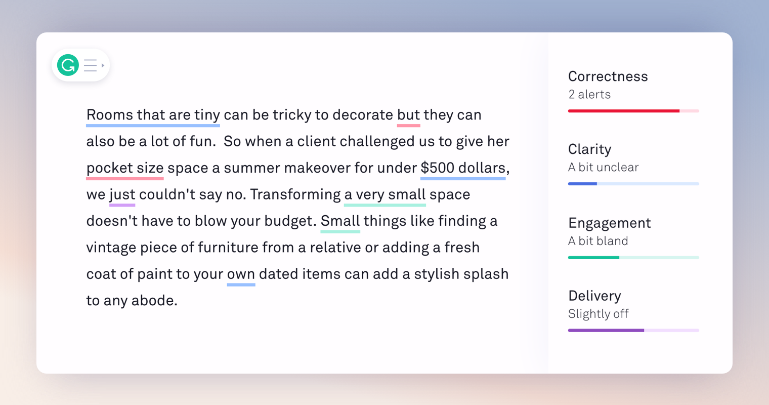 Grammarly; Source: techcrunch.com