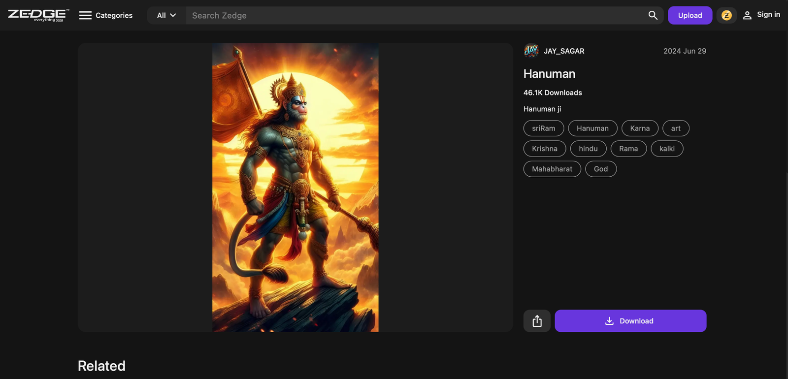 veer hanuman wallpaper hd