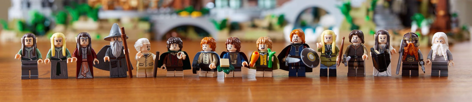 All the LOTR LEGO Rivendell Minifigures