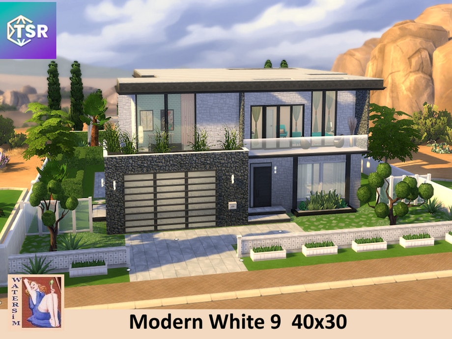 WS House Modern White 9