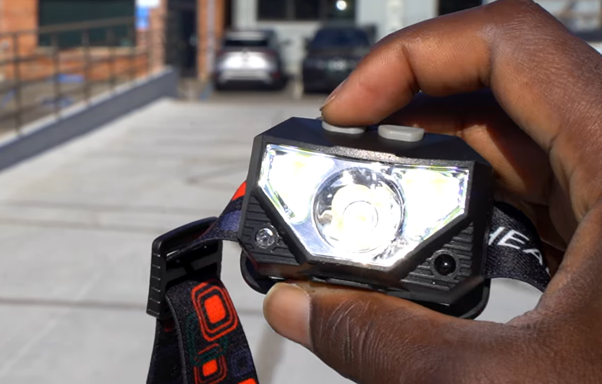 LHKNL Headlamp working well after drop test