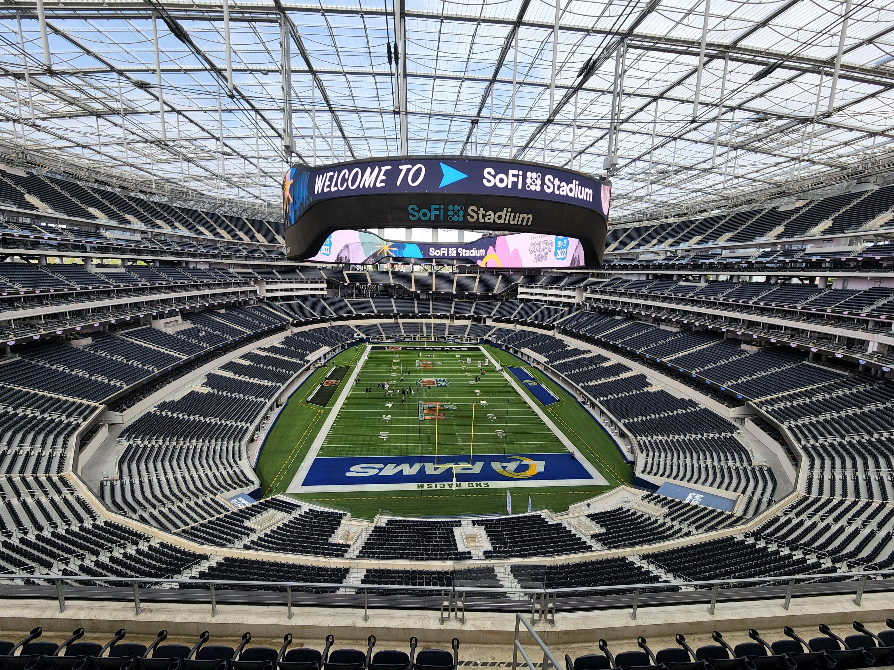 Sofi Stadium in Los Angeles