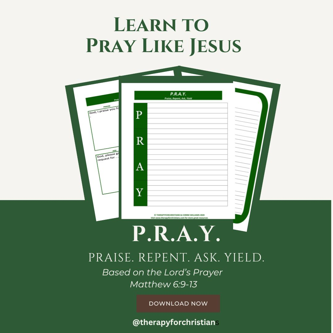 PRAY acronym PDF printable 