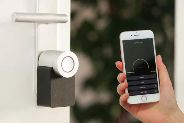 Smart locks serves as an additional protection from Airbnb thefts