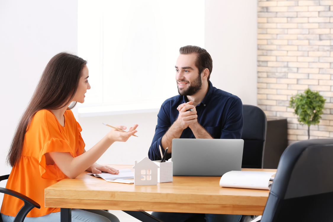 Business broker offering confidential consultation to help client prepare for selling a business