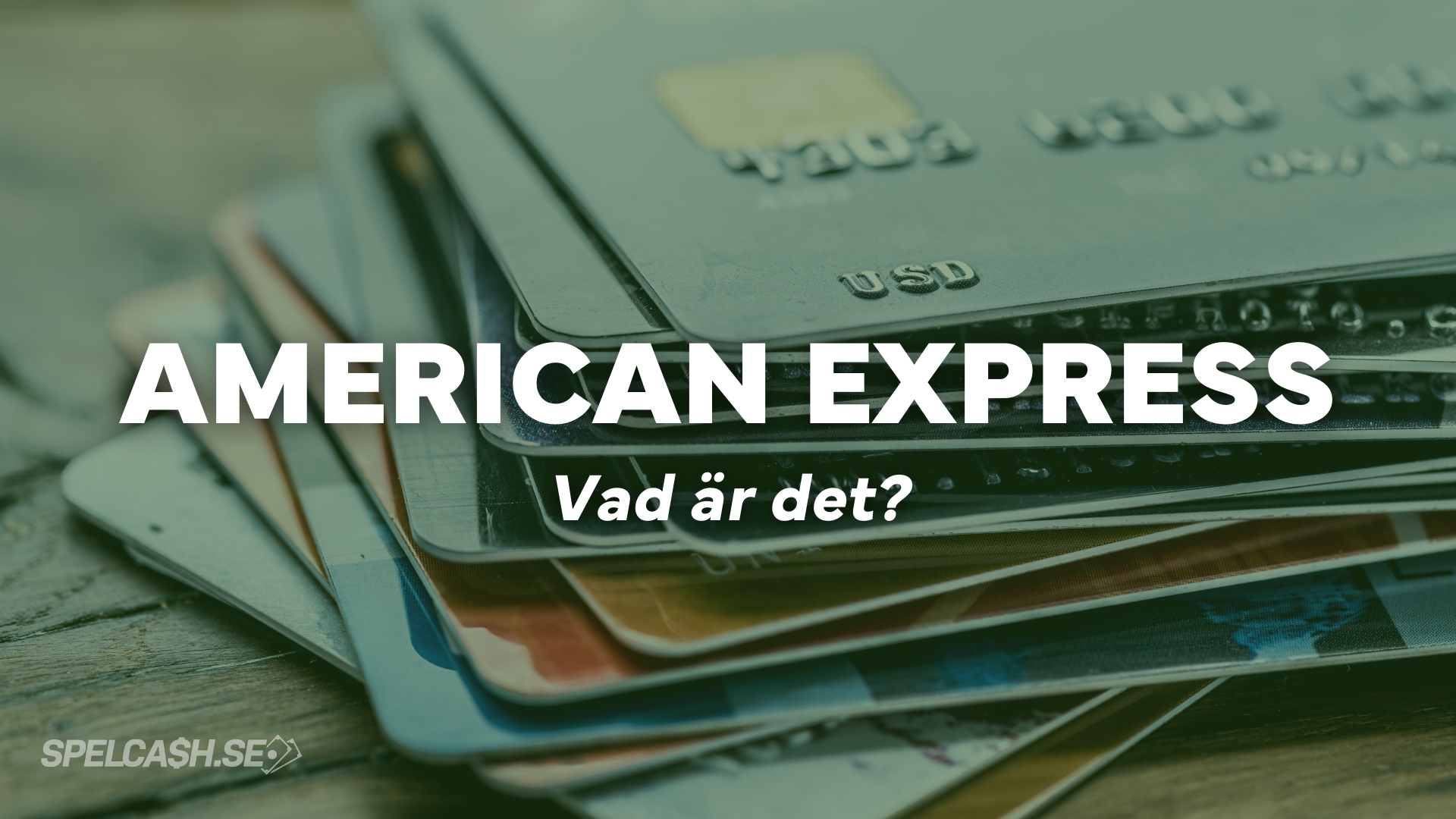 American Express, ett kreditkortsföretag.