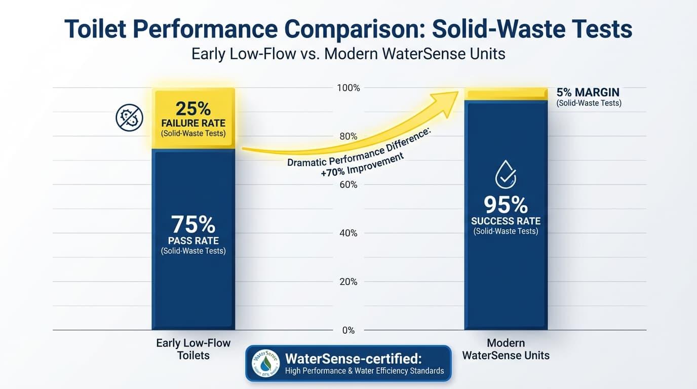 Common Reason 6: Handle, Flush Valve, or Design Problems