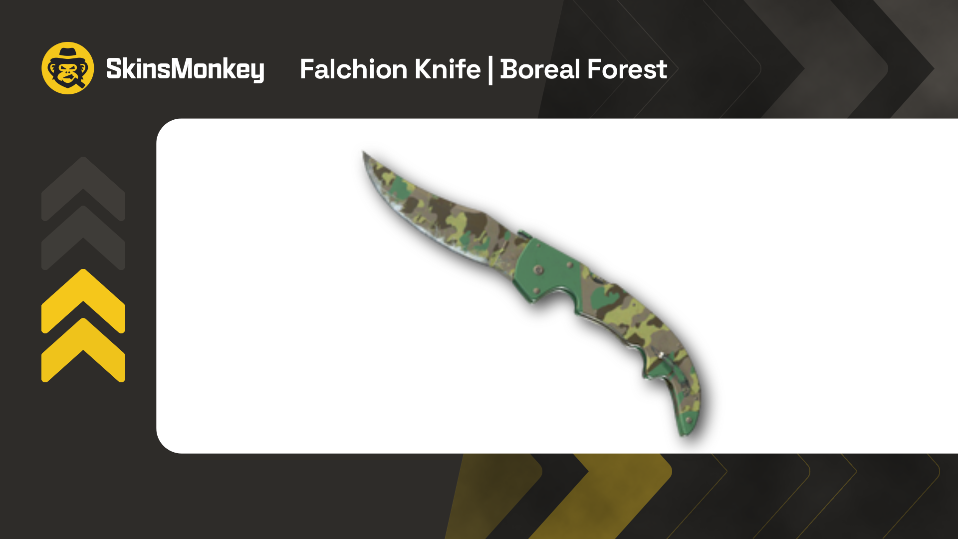 falchion knife boreal forest