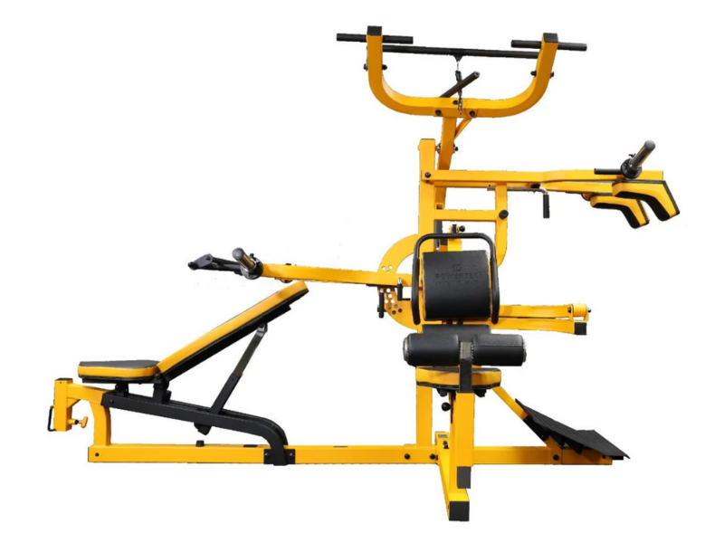 An image showing the Powertec Workbench® Multisystem, a versatile option for home strength training equipment.