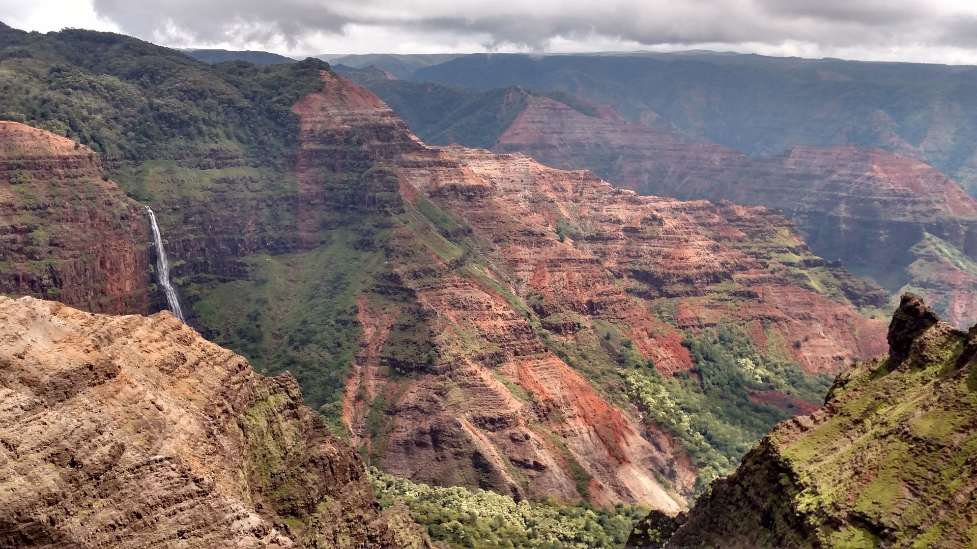 A view from Koke'e State Park in Kauai. This state park has some adventurous hiking trails to explore.