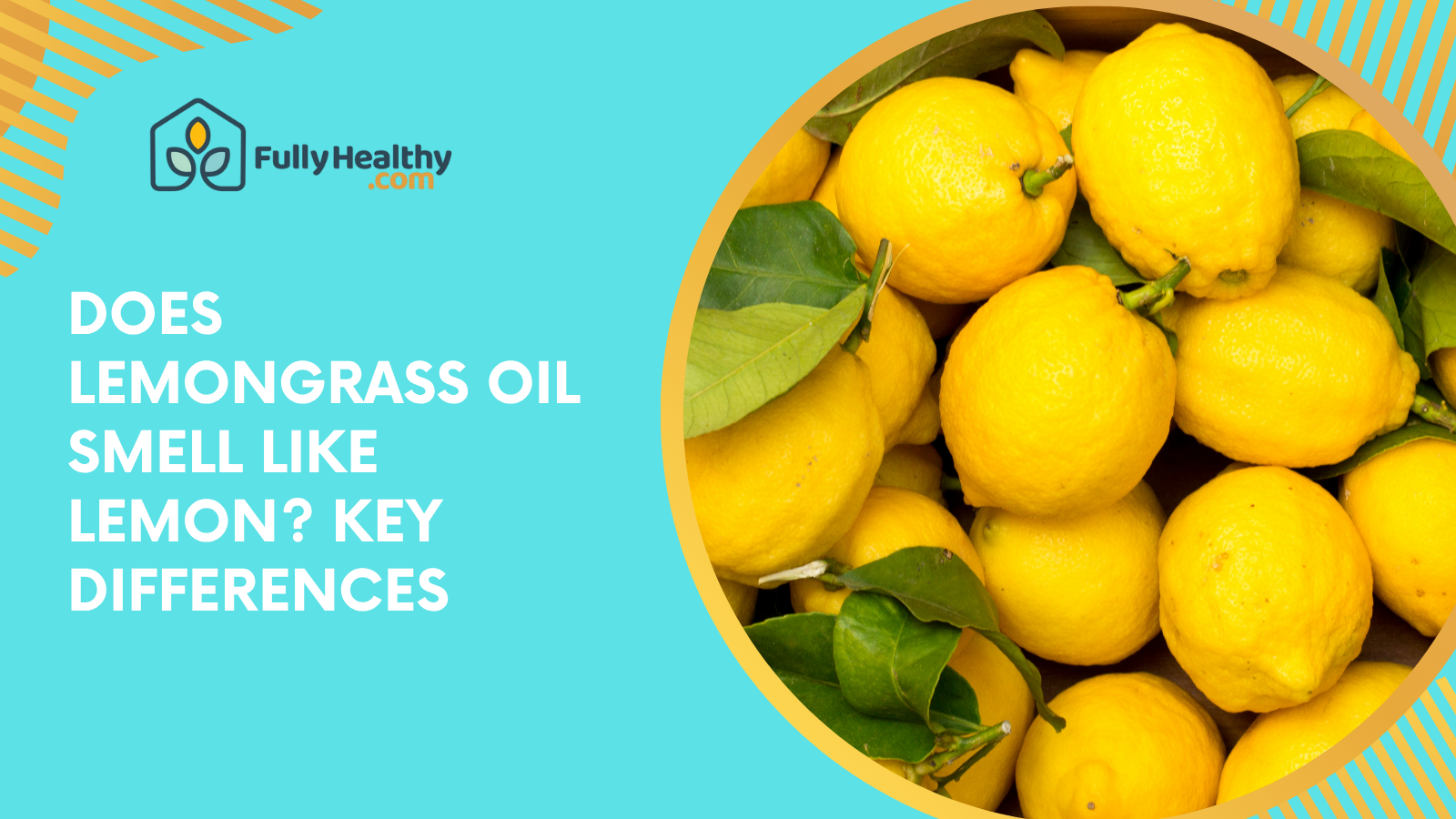 Does Lemongrass Oil Smell Like Lemon? Key Differences