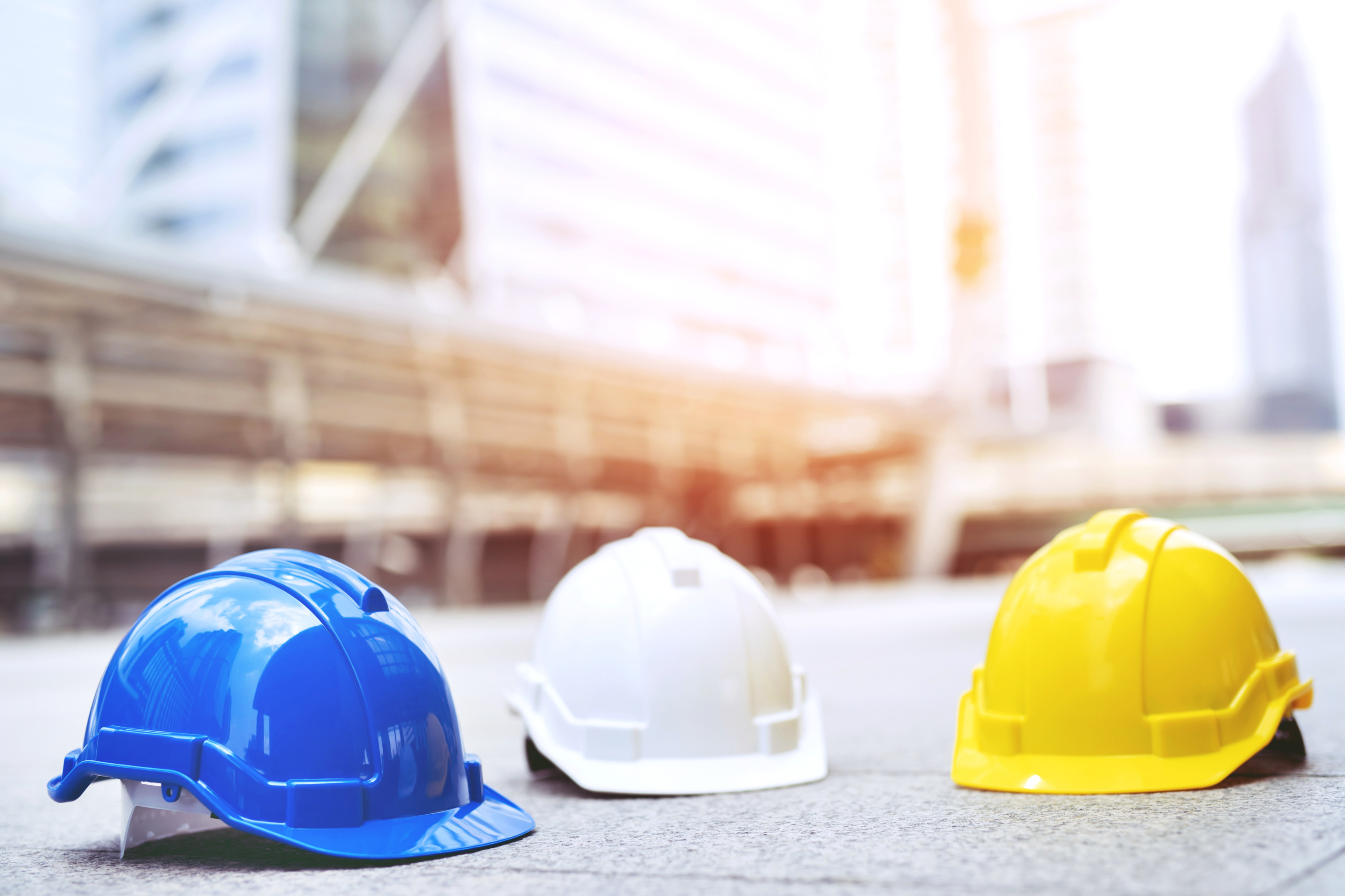 safety helmet in construction work - visit - comfortable