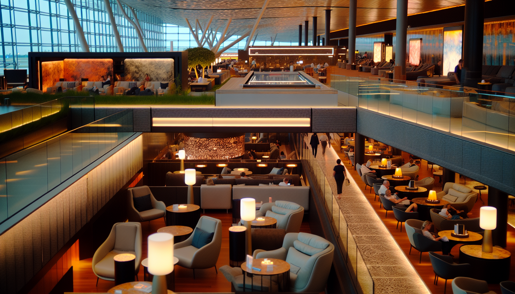 Relaxation and Comfort: Lounges at Terminal 5