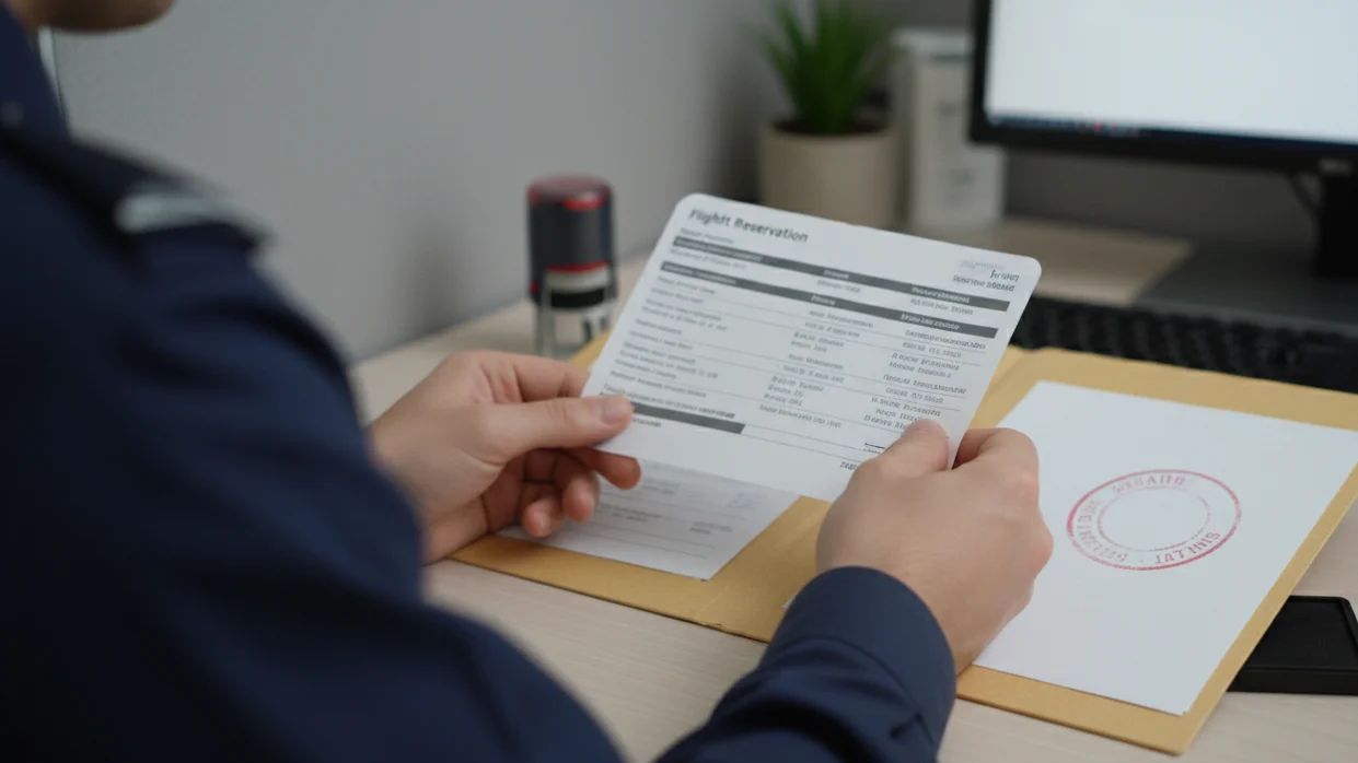 How Embassies Evaluate Your Flight Proof In Long-Stay Files