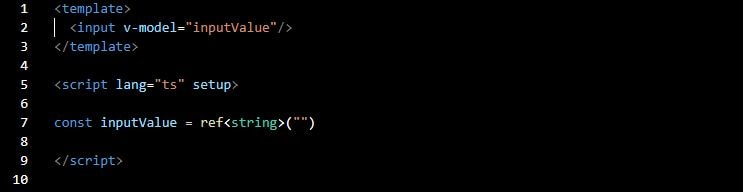 vuejs data bind