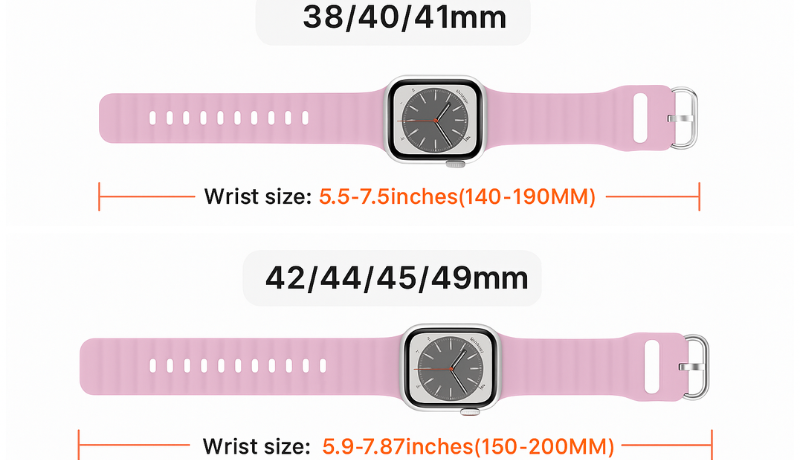 Apple Watch Strap Size Chart