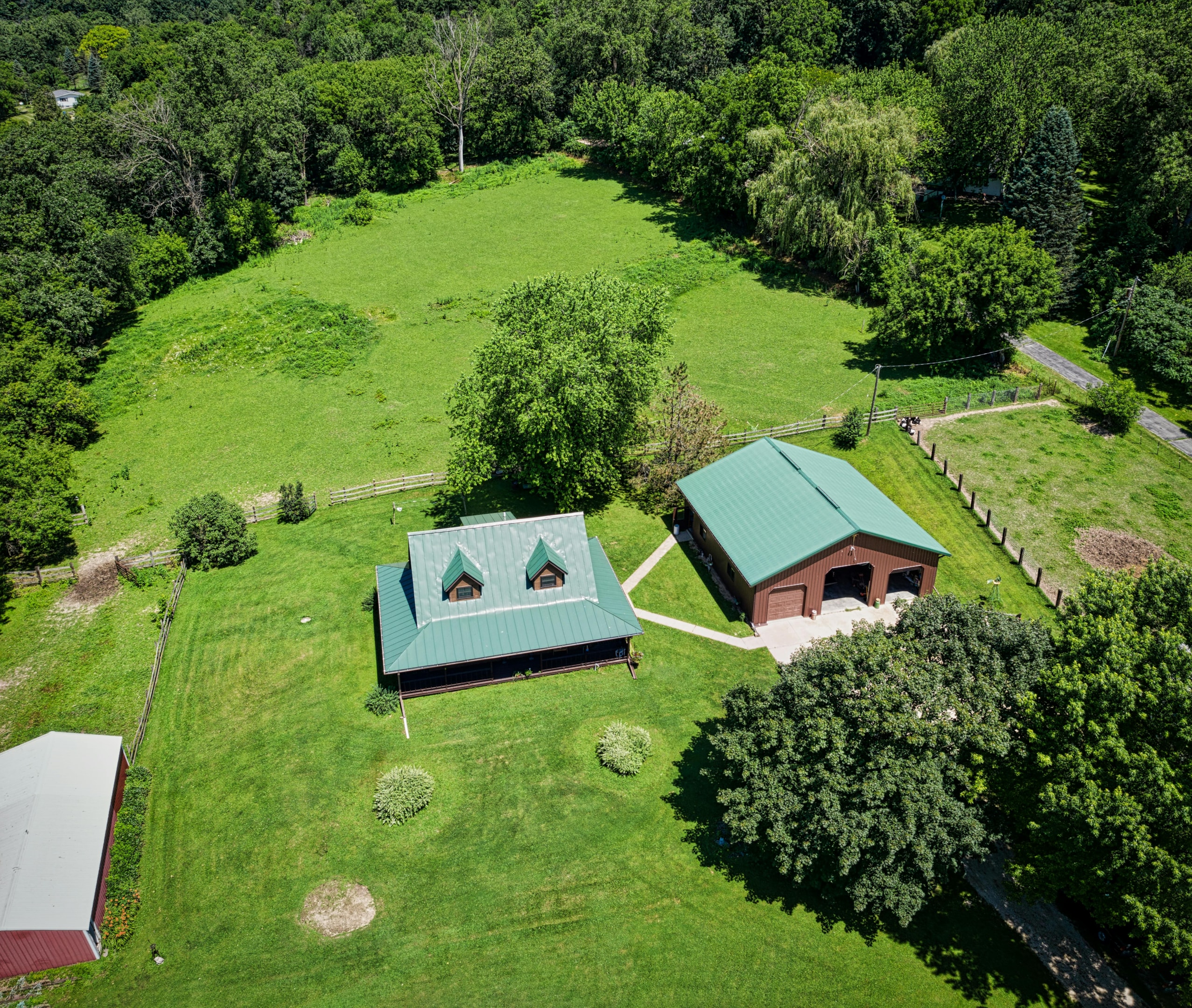 Home in the probate process located on Minnesota farm land. 