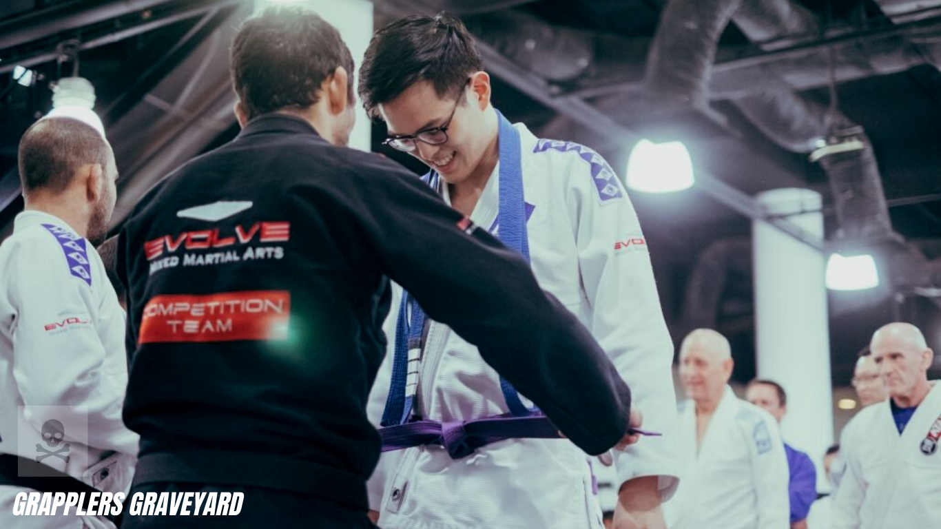 martial arts promotions - purple belt - bjj belt system