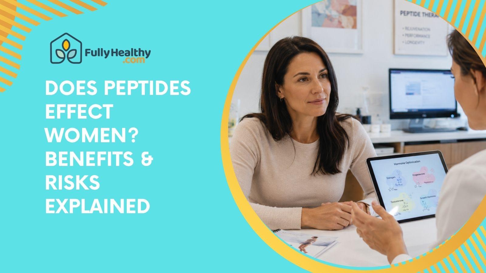 Does Peptides Effect Women? Benefits & Risks Explained