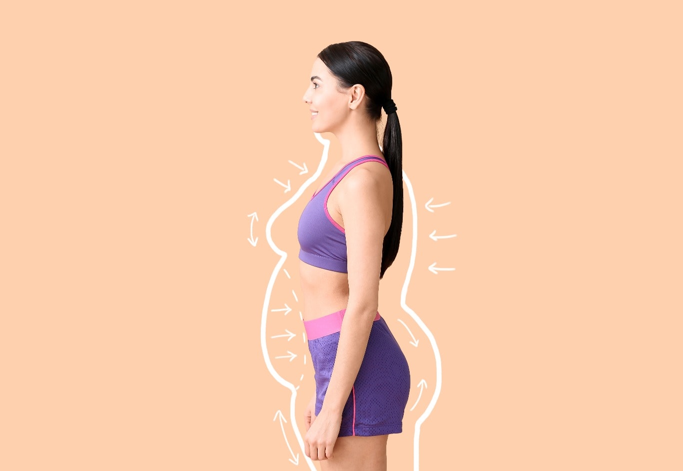 A timeline illustrating expected weight loss results with semaglutide.