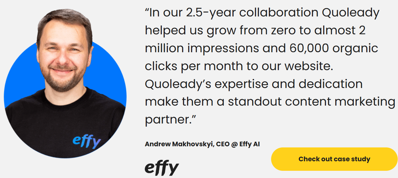 Got more traffic on search engines with Quoleady services