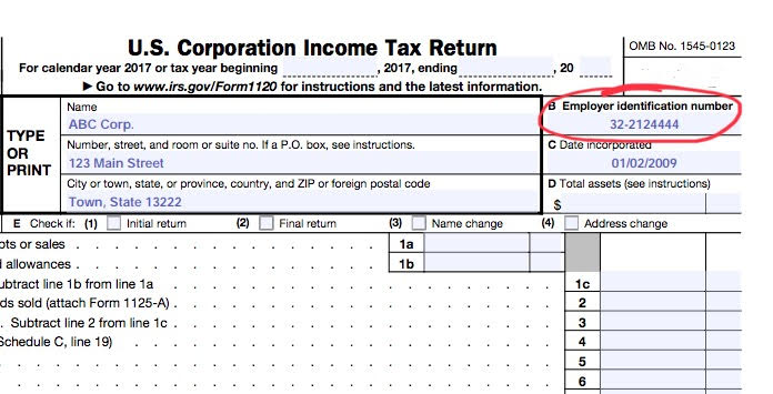 how to get fein number for llc