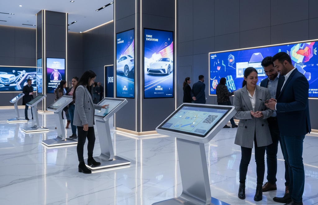 What is DOOH Digital Signage? 9 interactivity and engagement