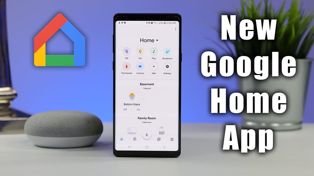 Control smart home devices added to the Google Home app Install Express