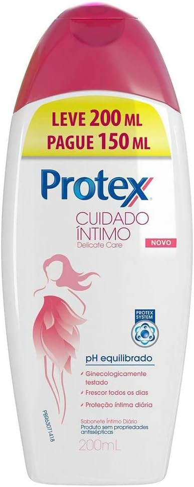 Sabonete Protex cuidado Íntimo Delicate Care. Imagem: Amazon