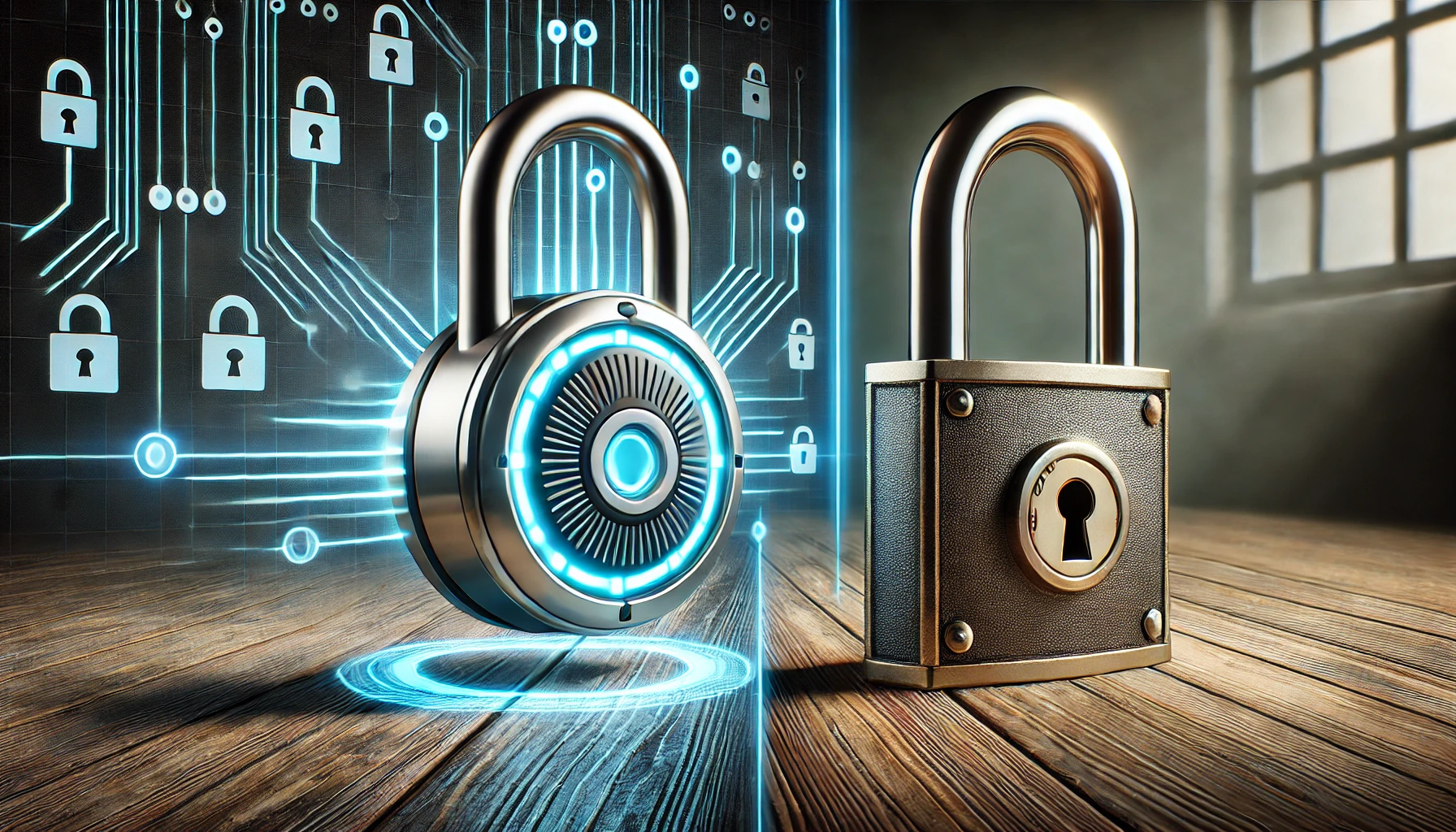 Smart Locks vs. Traditional Locks Image