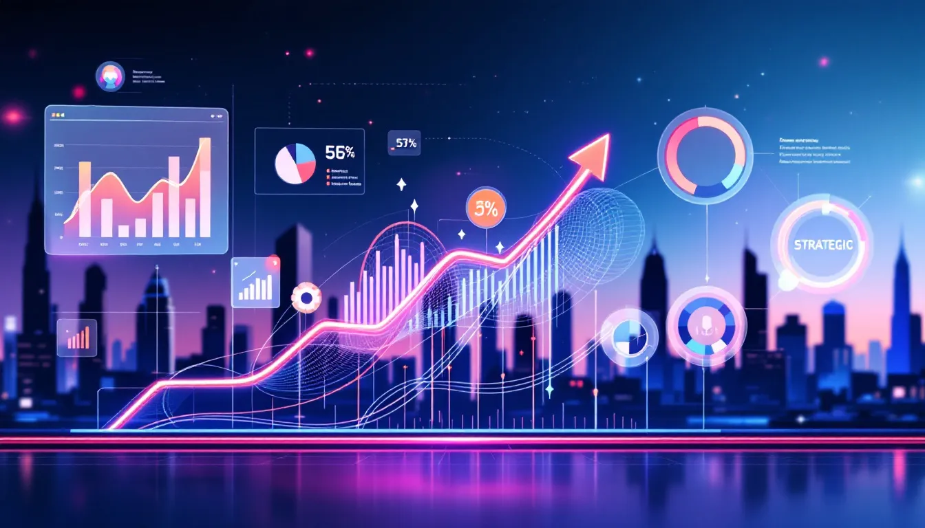 A graphic representation of the key components of business acumen, highlighting skills such as financial literacy and strategic thinking.