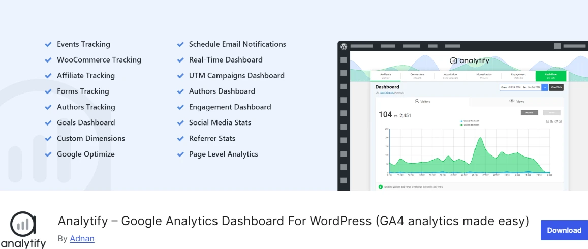 Analytify Plugin