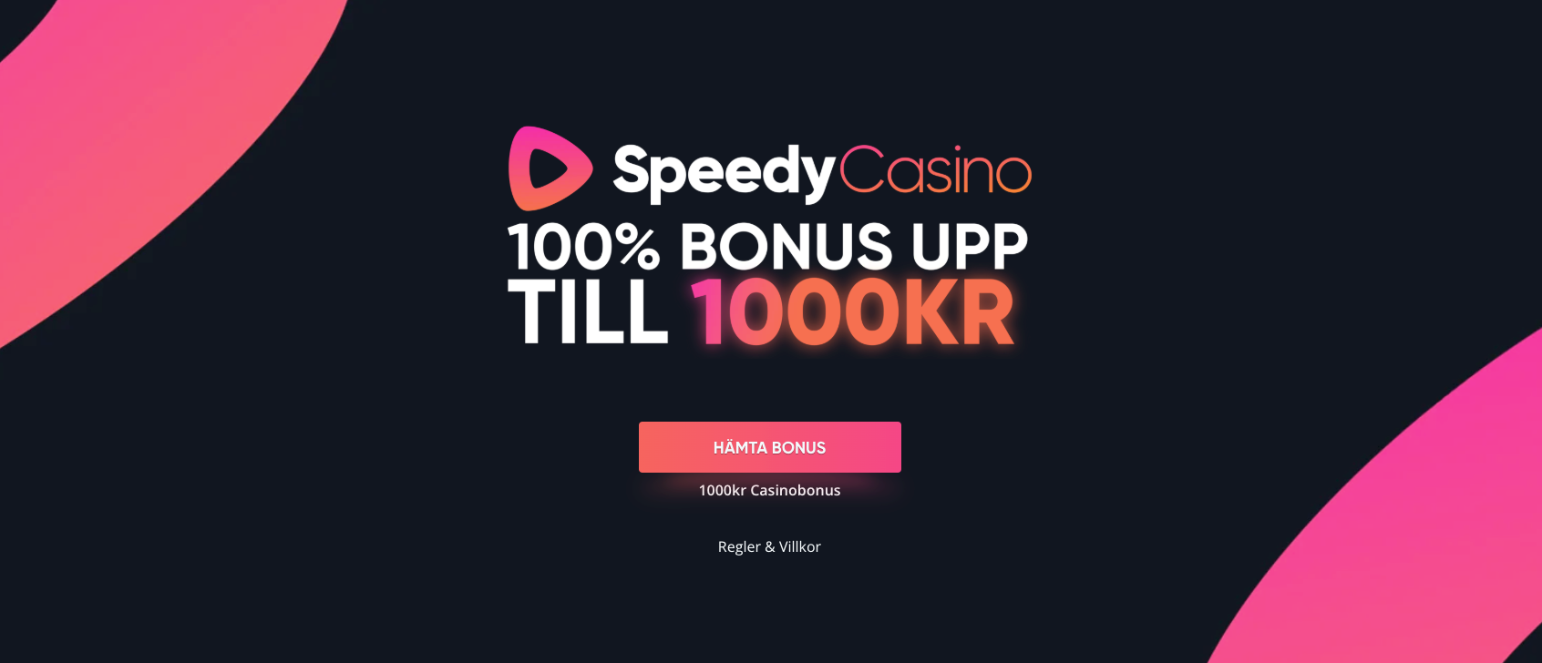 Speedycasino bonus