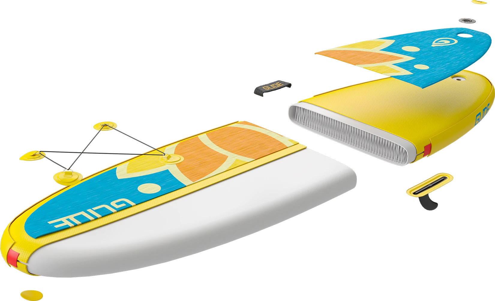 Lotus inflatable sup board