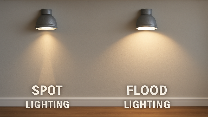 Soft lighting vs Flood lighting: Difference explained