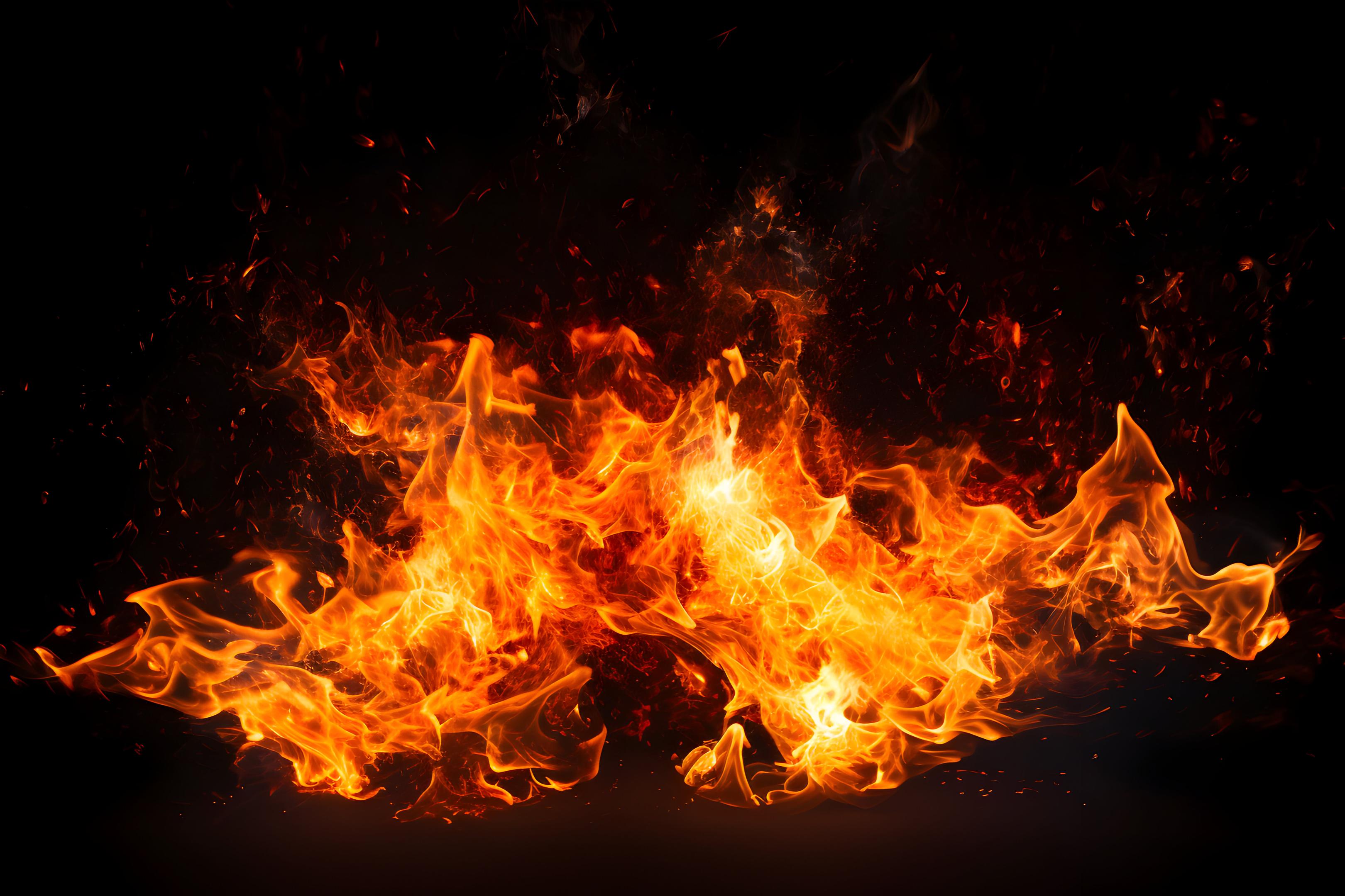 Fire flame