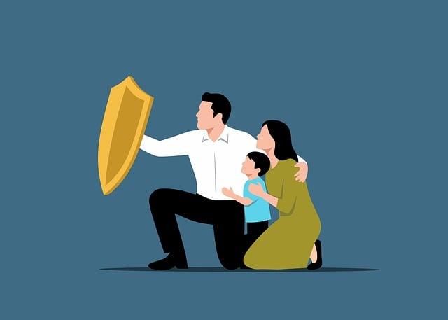 family, protection, insurance, security, shield, father, mother, child, safety, guardianship, life insurance, support, defense, parenting, guardian, cartoon, symbolic, graphic, protect, image