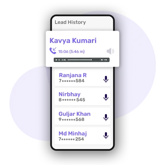 SIM-Based Call Tracking: How to Track Calls and Improve Performance 3 call recording feature of telecrm