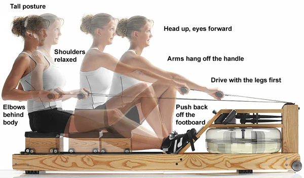 water rowers tend rowing machines provide water resistance water resistance more resistance 